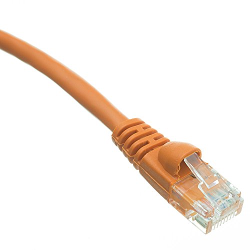 PCCONNECT CAT5E UTP Narancs 7 Láb Snagless/Öntött Boot Ethernet Kábel