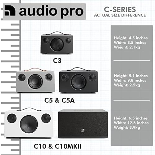 Audio Pro Addon C10 MKII Vezeték nélküli Hangszóró | hifi, Multi-Room Bluetooth Hangszóró Kültéri, Otthon, Kemping, Utazás, Tengerpart