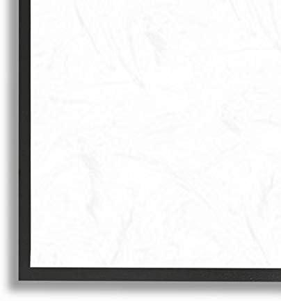 Stupell Iparágak Rusztikus Hereford Szarvasmarha Portré Ország Mezőgazdasági Tehén Festmény Fekete Keretes Fali Művészet, 11 x 14,