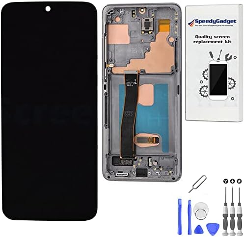 [Kozmikus Fekete Keret] a Samsung Galaxy S20 Ultra 6.9 hüvelykes AMOLED Kijelző, Touch Digitalizáló Közgyűlés LCD Csere Rész
