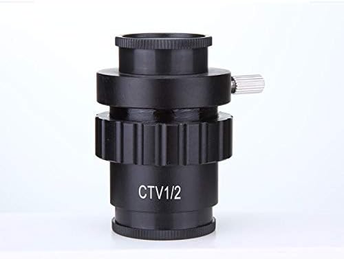 SH-CHEN SZM CTV 1/2 1/3 1X Adapter 0.3 X 0,5 X C-Mount Objektív Adapter Trinocular Sztereó Mikroszkóp HDMI-VGA, USB, Videó Kamera (Szín :