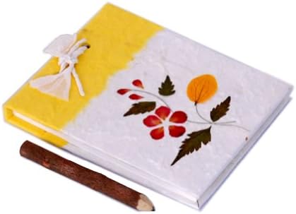 MangoNest Thai Stm Papír Szalag Notebookok: Sárga