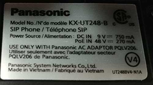 Panasonic KX-UT248-B SIP Telefon