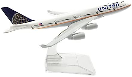 1/400 Skála United Airlines B747 Repülőgép Modell Alufelni Modell Fröccsöntött Repülő Modell Gyűjtemény