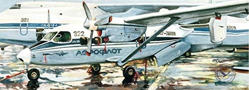 ORAL Papír Modell Kit Közlekedési Utasszállító Repülőgép Egy-28 1/33 282 Polgári Légiközlekedési SZOVJETUNIÓ, 1973