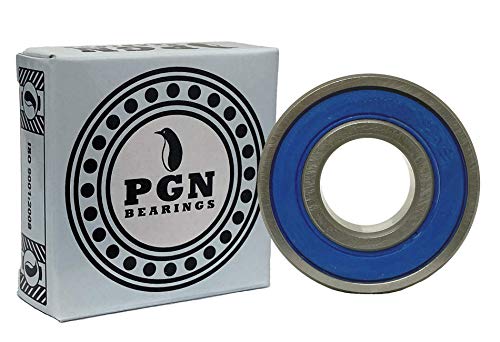 PGN (10 Pack) R8-2RS Csapágy - Kent Chrome Acélból Zárt golyóscsapágy - 1/2x11/8x5/16 Csapágyak Gumi Tömítés & Magas RPM Támogatás