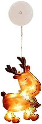 Karácsonyi Ablak Elrendezés Balek függő Lámpák LED String Fények, Télapó, Hóember, Karácsony, Dekoráció, Világító rudat a Medence
