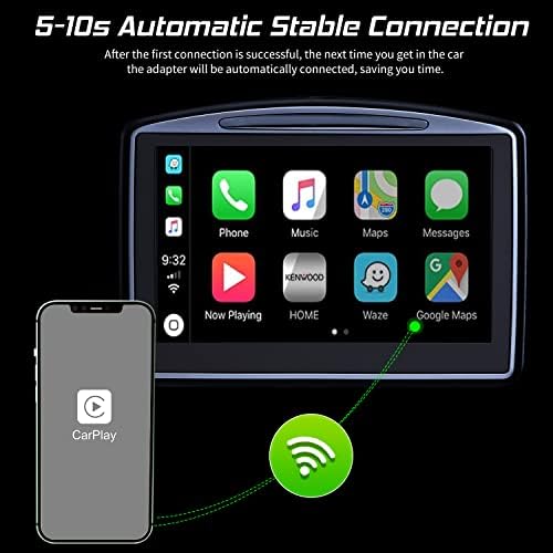 Carlinkit Vezeték nélküli CarPlay Adapter USB Dongle az Autó Gyári Rádió Vezetékes CarPlay (Modell Év: 2017, hogy 2023), Elérni