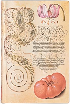 Paperblanks FB9350-3 Jegyzetfüzet Puha Borító, Flexis Lily & Paradicsom, Mila botanikus kert, Mini, A6, Zárható