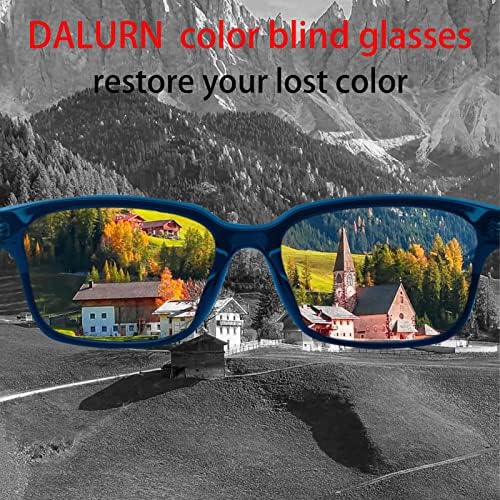 DALURN színvak Szemüveg YM-021 színvak Szín Gyenge Napszemüveg Alkalmas Kültéri, illetve beltéri Színes Korrekció