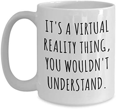 HollyWood & Zsineg Virtuális Valóság Bögre Kiterjesztett Valóság VR Ajándék egy Virtuális Valóság Kávét