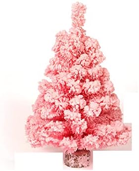 AYDFN karácsonyfa Rózsaszín Szimuláció Hópehely High-End Özönlött Cédrus PVC Karácsonyi Dekoráció a Retro Cserepes Nyaralás Helyszínen Asztali