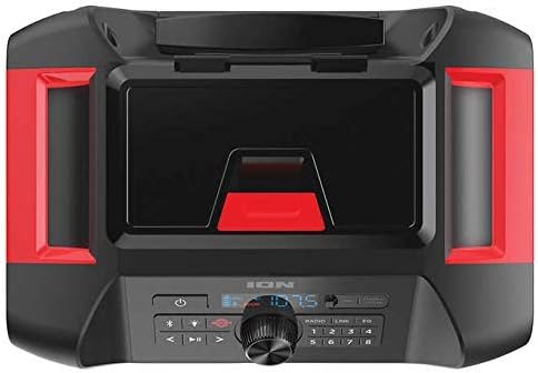 ION iPA125C Pathfinder 280° 8-a. 120 Wattos Minden Időjárási Bluetooth Újratölthető Hangszóró FM Rádió, LED Világítás