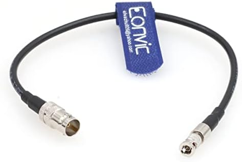 Eonvic, 12 G Micro BNC, hogy BNC Női Kábel 4K HD-SDI Koaxiális Kábel 75 Ohm CCTV Kamera Videó Kábel (15CM)