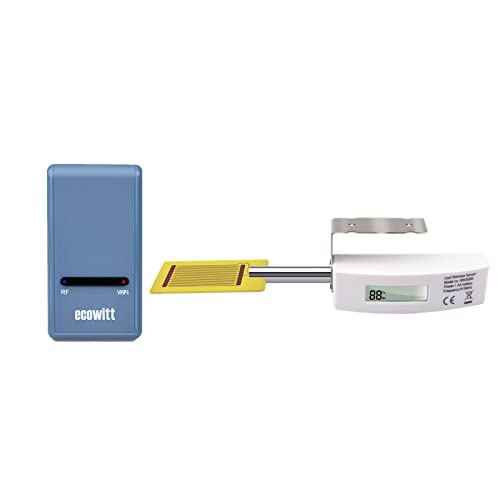 Ecowitt Levél Felületén Nedvesség Érzékelő Készlet, Tartalmazza GW1100 Wi-Fi Átjáró, valamint a Multi-Csatorna WN35 Lombozat