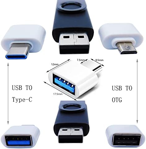 A 32 gb-os USB Flash Memória-Meghajtók Botok pendrive-val OTG & Type-C/USB-C Adapter (Narancssárga)