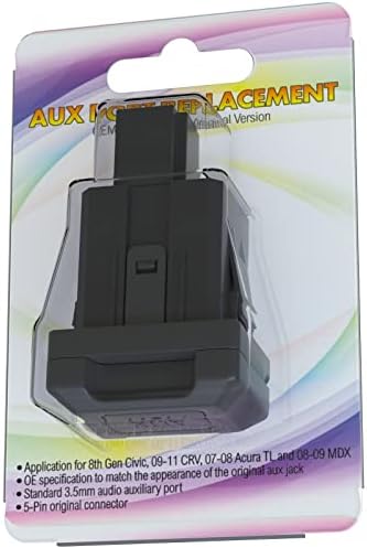 ELONN Aux Port Csere 39112-SNA-A01, Kiegészítő Bemeneti Adapter Audio Bemenet, Jack Csatlakozó, Kompatibilis a Honda Civic