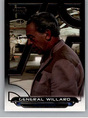 2018 Topps Star Wars Galactic Fájlok ANH-34 Általános Willard Hivatalos Non-Sport Kereskedelmi Kártya NM-es, vagy Jobb Conditon