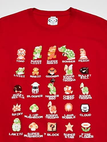 Nintendo Férfi Pixel Leadott, T-Shirt