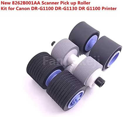 Fanjinkeji 1Set Új 8262B001AA Szkenner Pick up Roller Kit Canon DR-G1100 DR-G1130 DR-G1100 Nyomtató