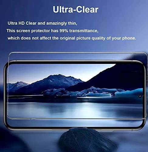 [2 Csomag] képernyővédő fólia Samsung Galaxy S21 FE 5G 6.4-es, Edzett Üveg kijelző Védő fólia, 9H Keménység, Anti Karcolás,