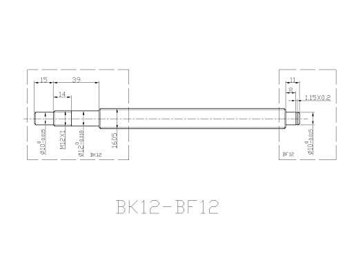 Joomen CNC Router Gép RM1605-375/585/725mm ballscrew Lineáris Szakasz Moudle Hajtómű Táblázat Készlet