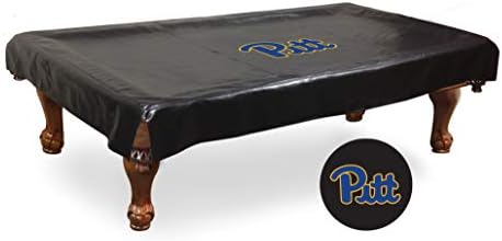 Pittsburgh Párducok HBS Fekete Vinil Biliárd Pool Asztal Fedelet (110x60x12)