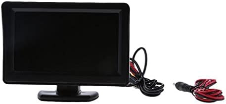 ZHCDPM 4.3 LCD-Autó Visszapillantó Monitor Képernyő a tolatókamera