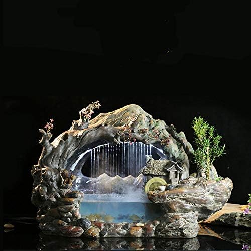 TJLSS Kreatív Víz Szerencsés Dekoráció Hivatal halastó Asztali Kínai Stílusú Víz Díszek akvárium Tereprendezés Jöttetek