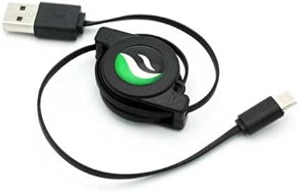 Visszahúzható USB-Kábel MicroUSB Töltő, hálózati Kábel Kompatibilis Motorola Moto E5 Play - Moto E5 Plus - Moto e6 - Moto G6 Játszani