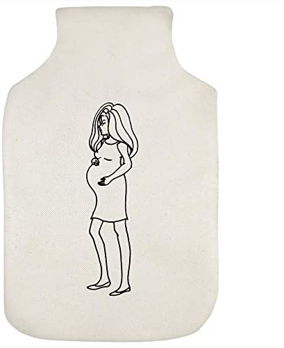 Azeeda 'Terhes nő' Forró Víz Üveg Fedelét (HW00026687)