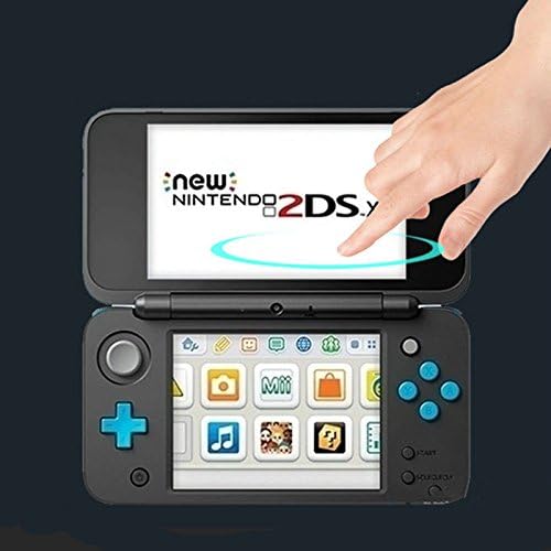 Ytaland A Nintendo 2DS XL kijelző Védő fólia, Felső + Alsó Edzett Üveg Anti-ujjlenyomat Vékony 9H Képernyő Keménység Képernyő Védő Nintendo