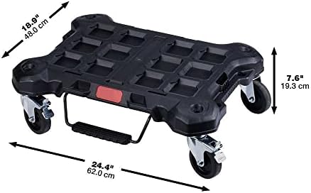 48-22-8410 a Milwaukee Packout Dolly Utility Kosár 24.4 be. x 18.9 be.