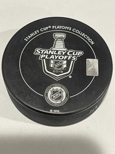 Colton Parayko Aláírt 2019 Stanley-Kupa Bajnokok St. Louis Blues Jégkorong egy - Dedikált NHL Korong