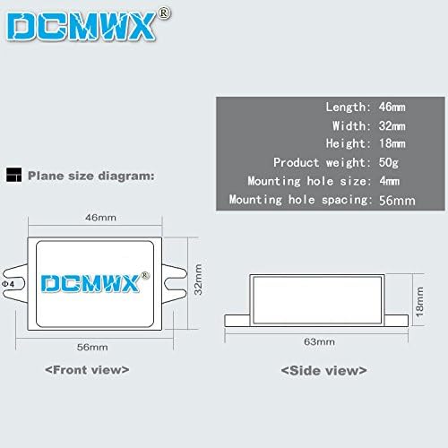 DCMWX® Buck Feszültség-átalakító AC24V, hogy DC12V Lépés Lefelé autó Power inverter Bemeneti AC15V-28V DC12V Kimenet 1A2A3A