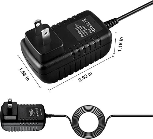 A fickó-Tech 12V 1A AC-DC Adapter Kábel Kompatibilis a Linksys AC1200 AC900 AC1600 RE6500 EA6200 WAP300N