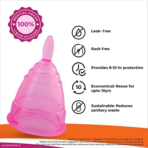 Paal Menstruációs Csésze Juta Zsák, Újrafelhasználható, Ultra Lágy & Rugalmas Időszak Kupa Készült - os Orvosi Minőségű Folyékony