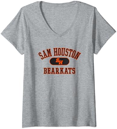 Sam Houston State Bearkats Egyetemi V-Nyakú Póló