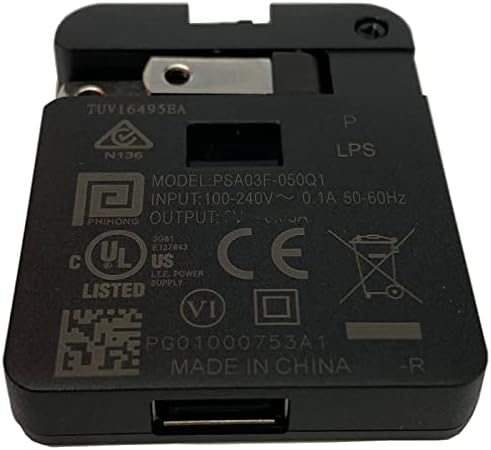 UpBright 5V AC/DC Adapter + Micro USB Töltő Kábel Kompatibilis a Withings BPM Csatlakoztassa HNEJ2ZM/A 3700546705984 WI6GO a