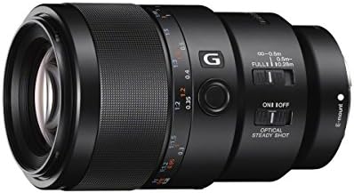 Sony SEL90M28G FE 90mm f/2.8-22 Makró G OSS Standard-Prím Objektív tükör nélküli Fényképezőgépek,Fekete