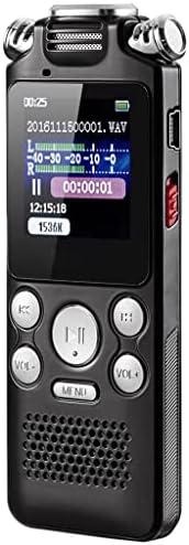 DLOETT Diktafon diktafon USB-Töltés Mini Aktív MP3 Lejátszó zajcsökkentés Multifunkcionális kétirányú Digitális Mikrofon
