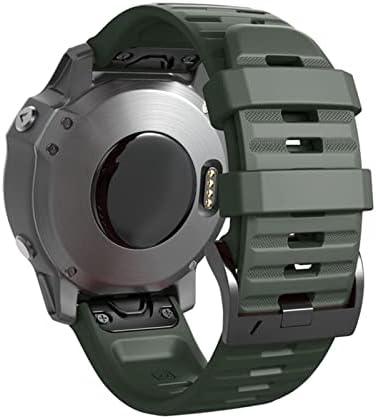 GQMYOK 26 22mm Quick Fit Watchband A Garmin Fenix 7 7X 6X 6Pro Watch Szilikon Easy Fit Csukló Heveder Zenekar A Fenix 5X 5 3