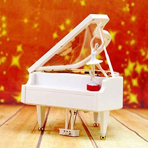 XJJZS Music Box Forgó Táncoló Lány Piano Music Box Zene Dobozt Díszítő Dekoráció Adni Barátnője Kreatív Szülinapi Ajándék