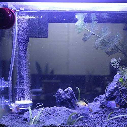 UPETTOOLS Akvárium Levegő Kő akvárium Nano Buborék Kő Készlet, Ellenőrző Szelep, Csendes Szuper-Magas Oldott Oxigén Diffúzor