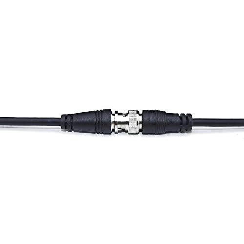 BeElion 3.3 ft/39.3 BNC Férfi-Nő Csatlakozó Adapter Kábel (4 Csomag 4 BNC Férfi Nő Csatlakozók) - BNC M/F RG174 75-2 Video Koaxiális