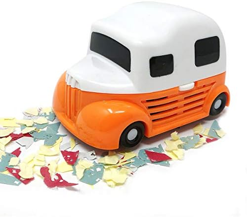 allydrew Aranyos Hordozható Mini Porszívó Otthon, Irodában, Narancs Teherautó