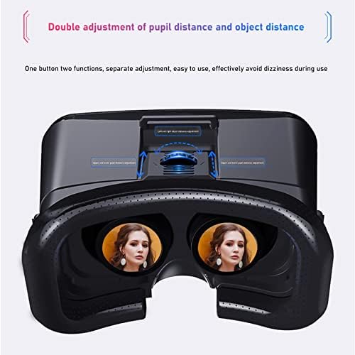Okos Szemüveg, Vr Digitális Szemüveg 3D-s Vr Headset Virtuális Valóság Szemüveg Kompatibilis iOS, Android Okostelefon, Filmek