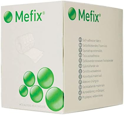 Mefix Öntapadó Anyag Felvételt, Öltözködés Rögzítés Szövet Szalag Biztosítja a Géz, Csövek, Cannulas, valamint Több Felhasználói Test, Méret