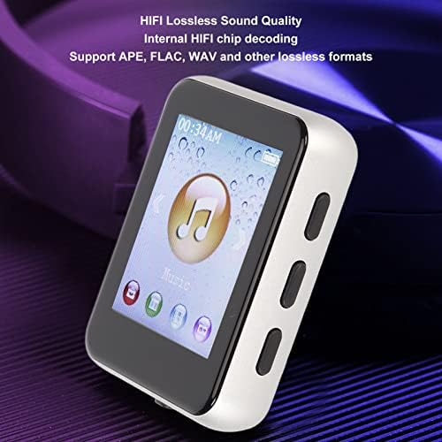 Bluetooth-ból MP3-Lejátszó, Digitális MP3-Lejátszó 1,8 Hüvelykes érintőképernyő, Támogatja Felvétel FM Rádió, HiFi Hordozható