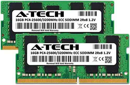 Egy-Tech 32GB (2x16GB) DDR4 2666MHz PC4-21300 (PC4-2666V) CL19 ECC SODIMM 2Rx8 1.2 V 260-Pin RAM Memória Microserver, Munkaállomás,